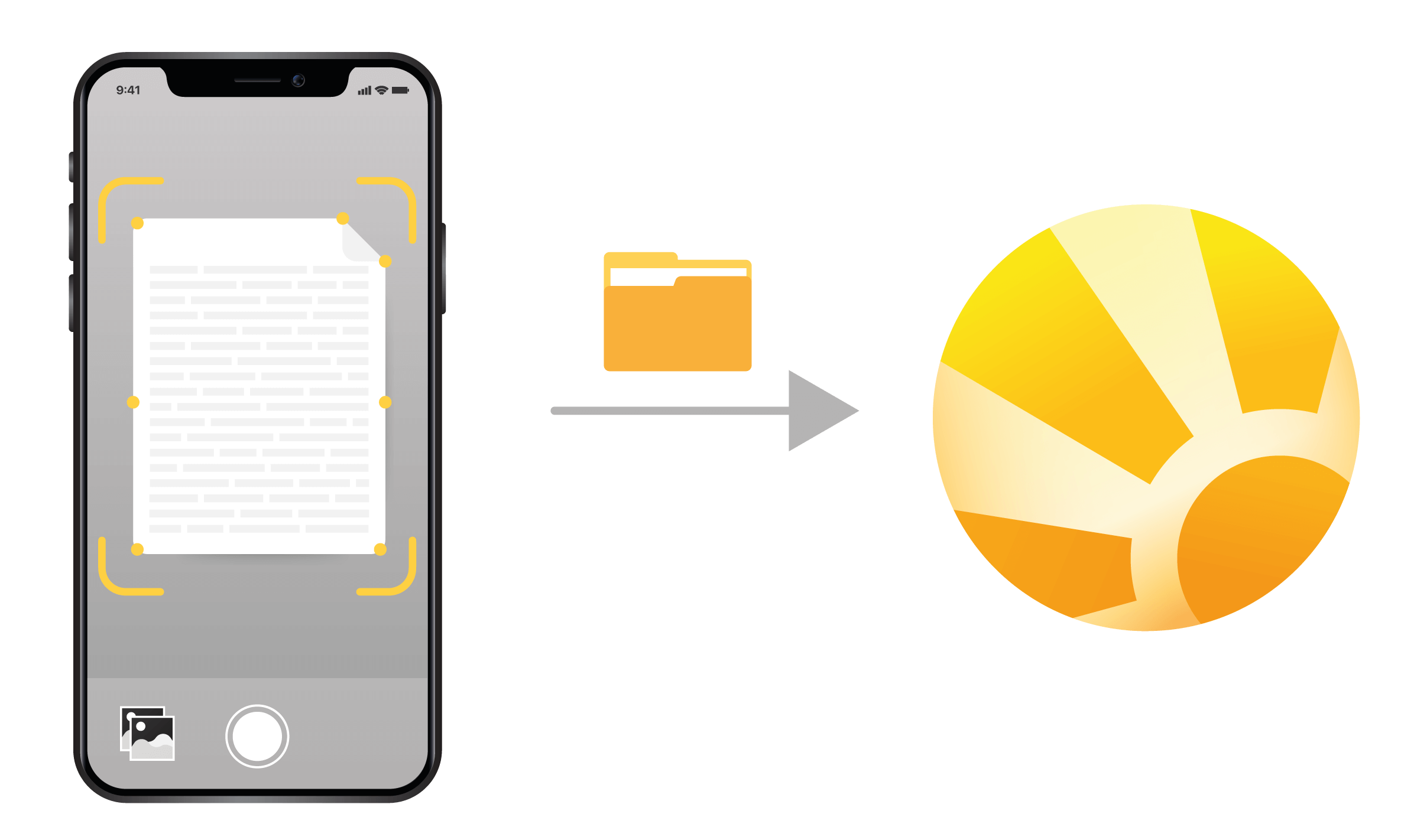 CRM Daylite Apple Mac Document iPhone Scan