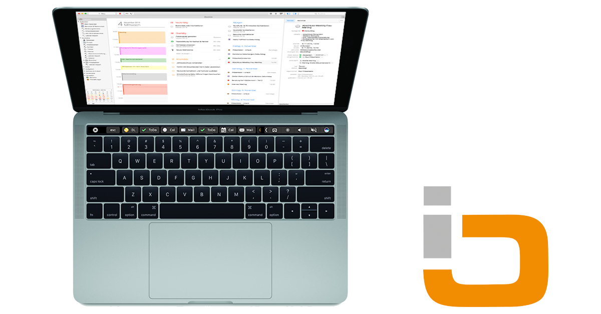 DayliteTip: Daylite and MacBook Pro Touch Bar