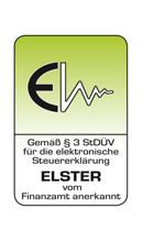 Das ELSTER-Siegel – TOPIX ist ELSTER-zertifiziert
