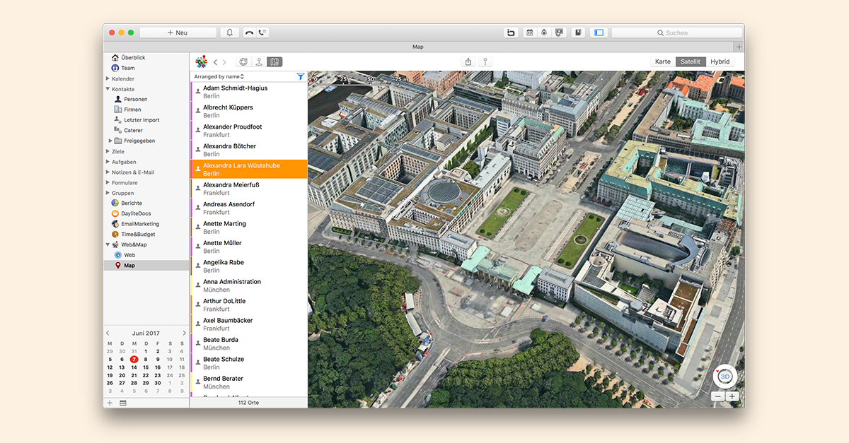 Web&Map 2.0 für Daylite – Jetzt mit Apple Karten und mehr als 15 neuen Funktionen!