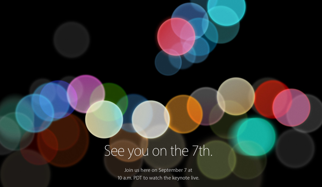 Apple Event: See you on the 7th