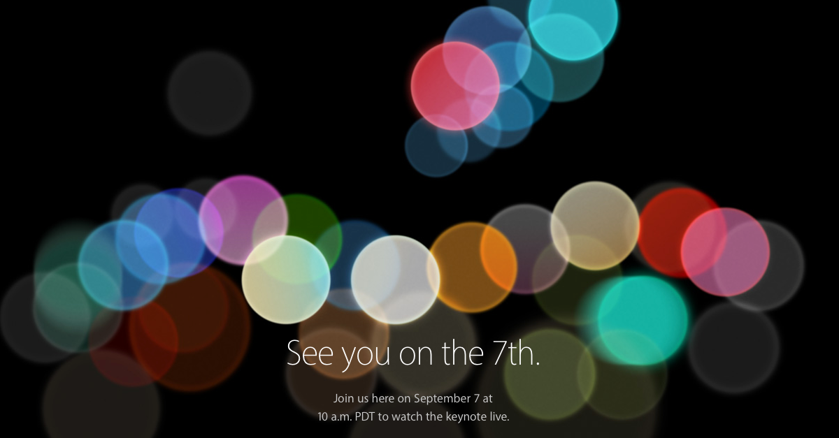 Apple iPhone 7 Event