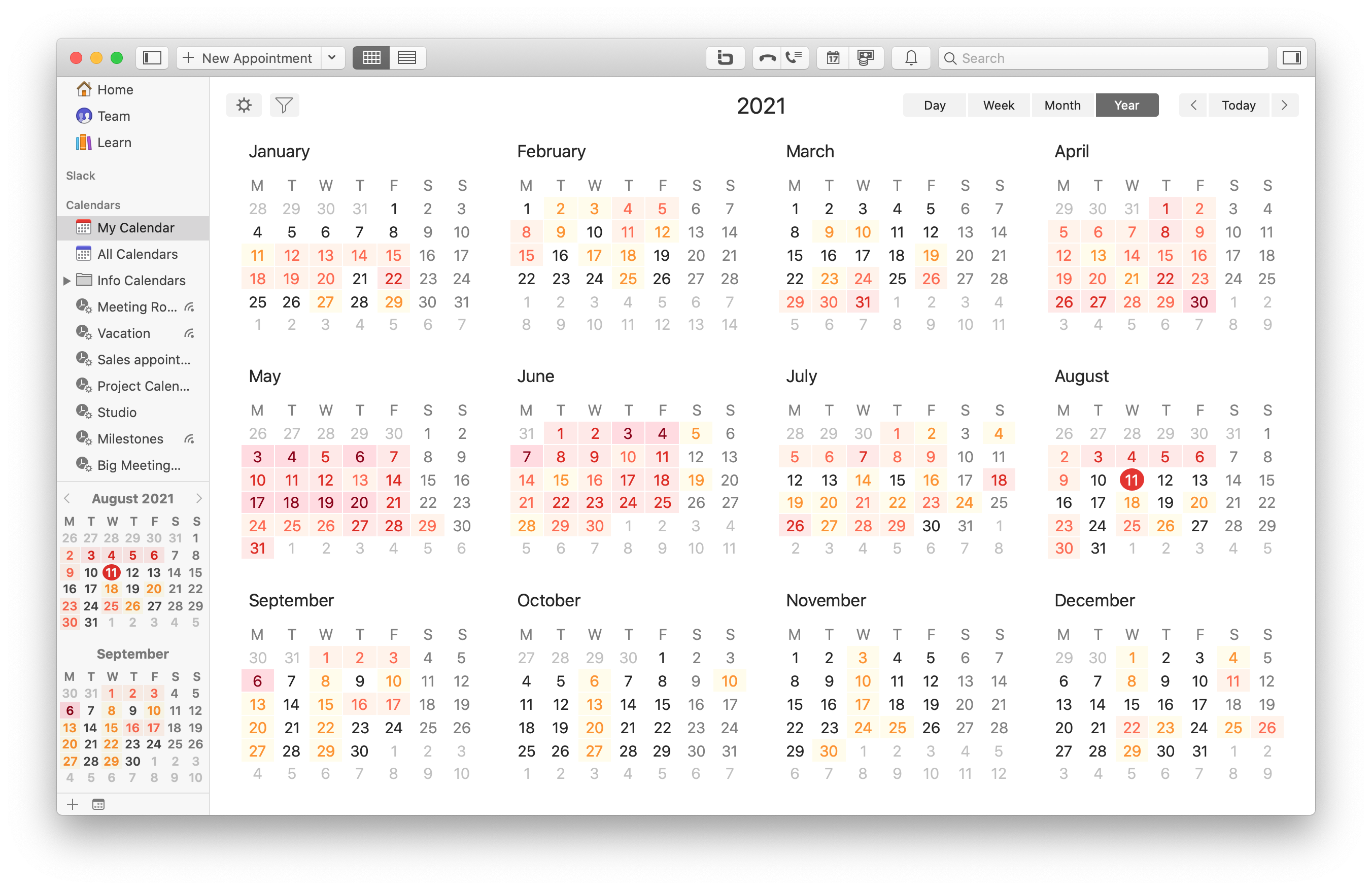 Daylite Tip Always keep track with the Daylite Mini Calendar iOSXpert