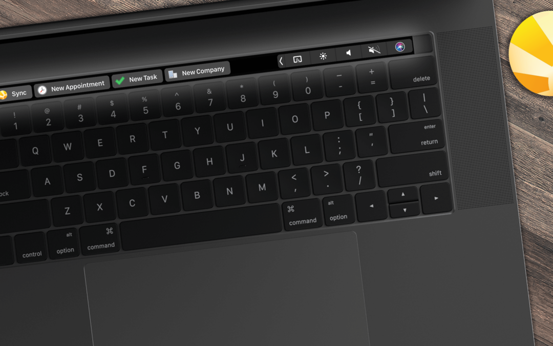 DayliteTip: Daylite and the Touch Bar