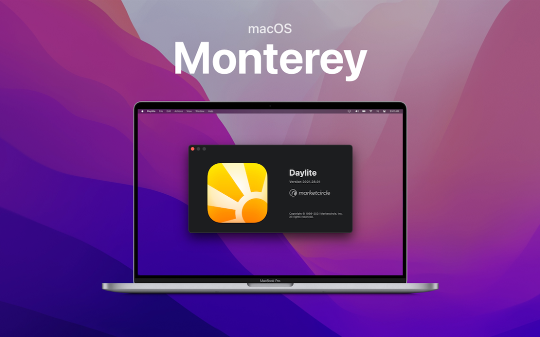 Daylite is Ready for macOS Monterey