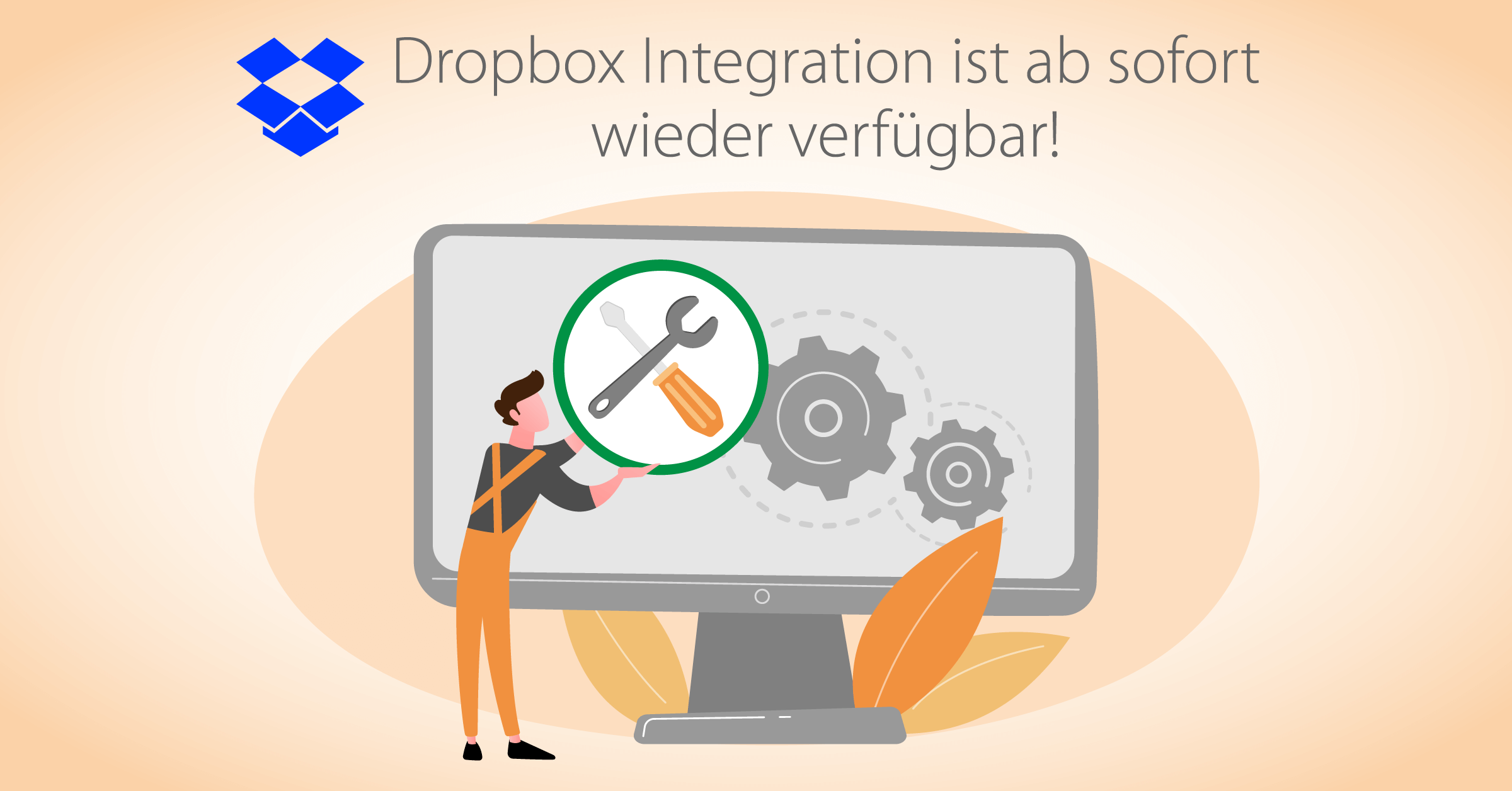 Dropbox Integration – Verbindungsfehler