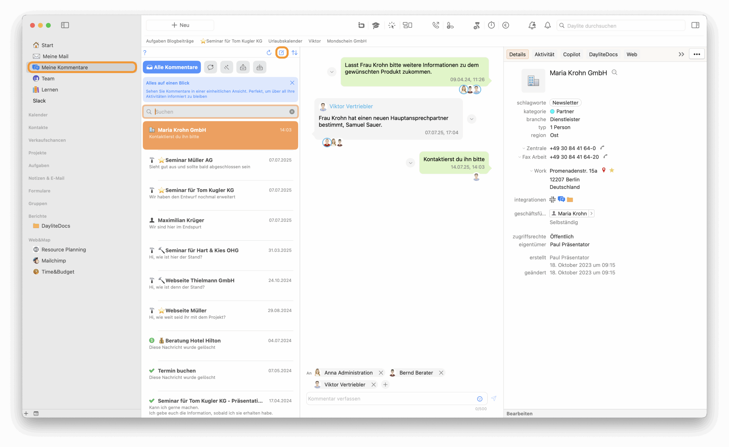 CRM Daylite Apple Customer History.png